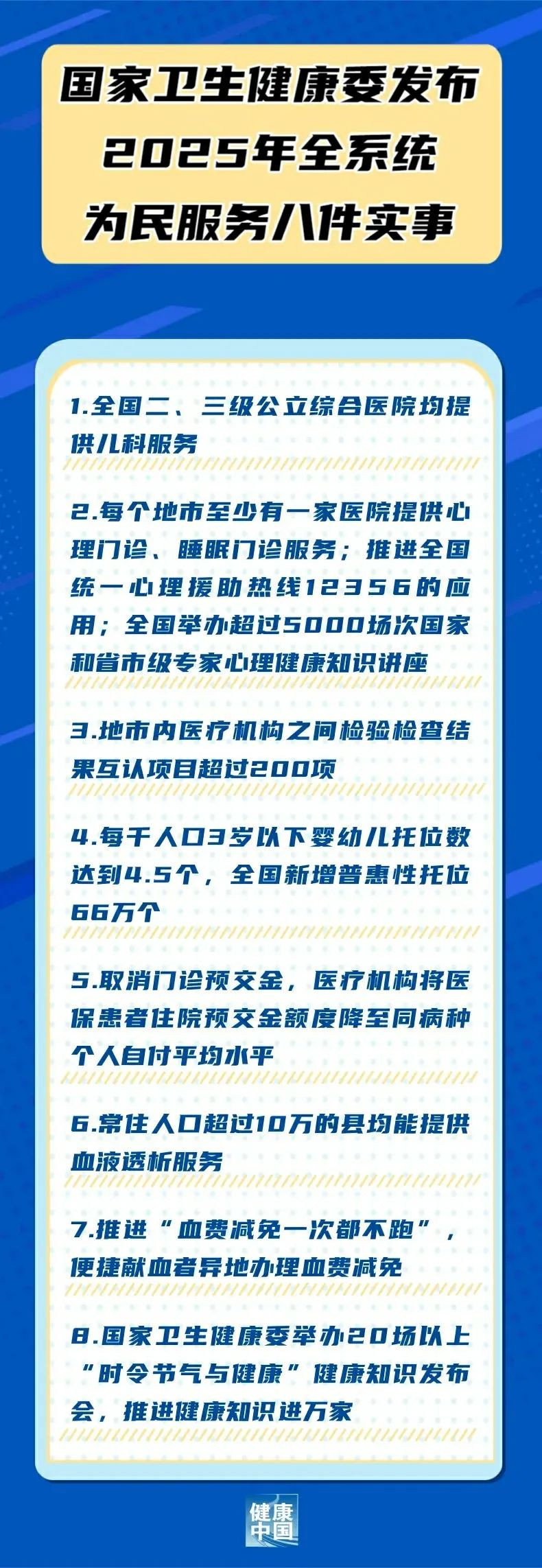 取消门诊预交金、规范住院预交金，今年3月正式实施